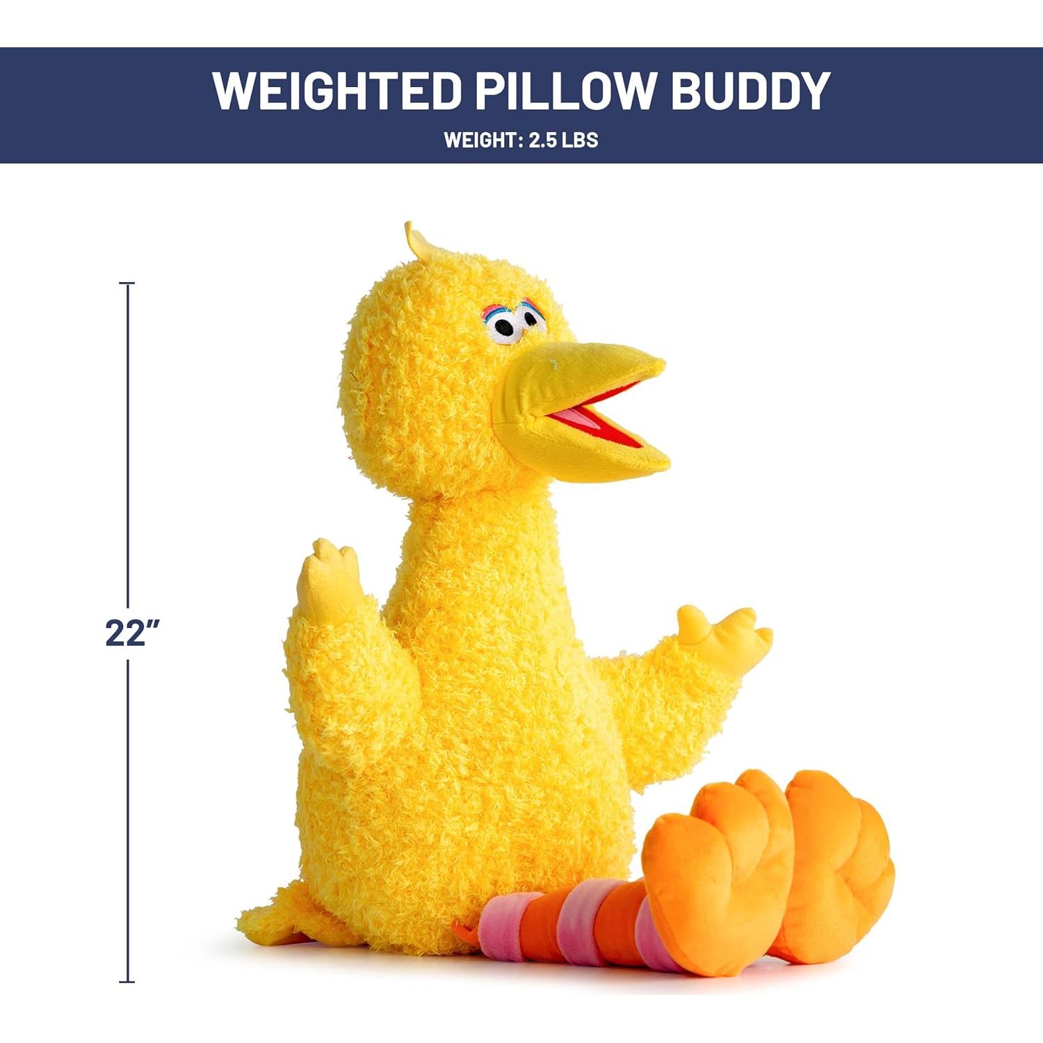 Almohada de Peluche Big Bird Jay Franco 55.88 cm 1.13 kg