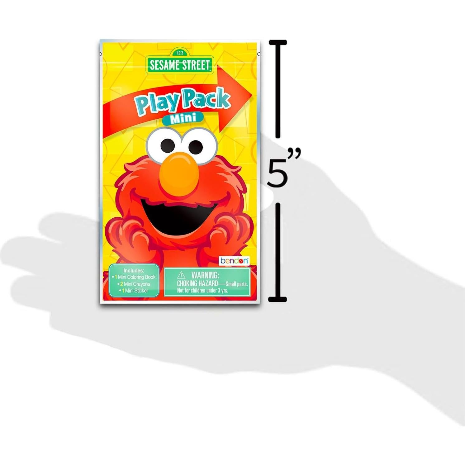 Conjunto de Fiesta Mini Elmo - 24 Paquetes de Juego con Colores