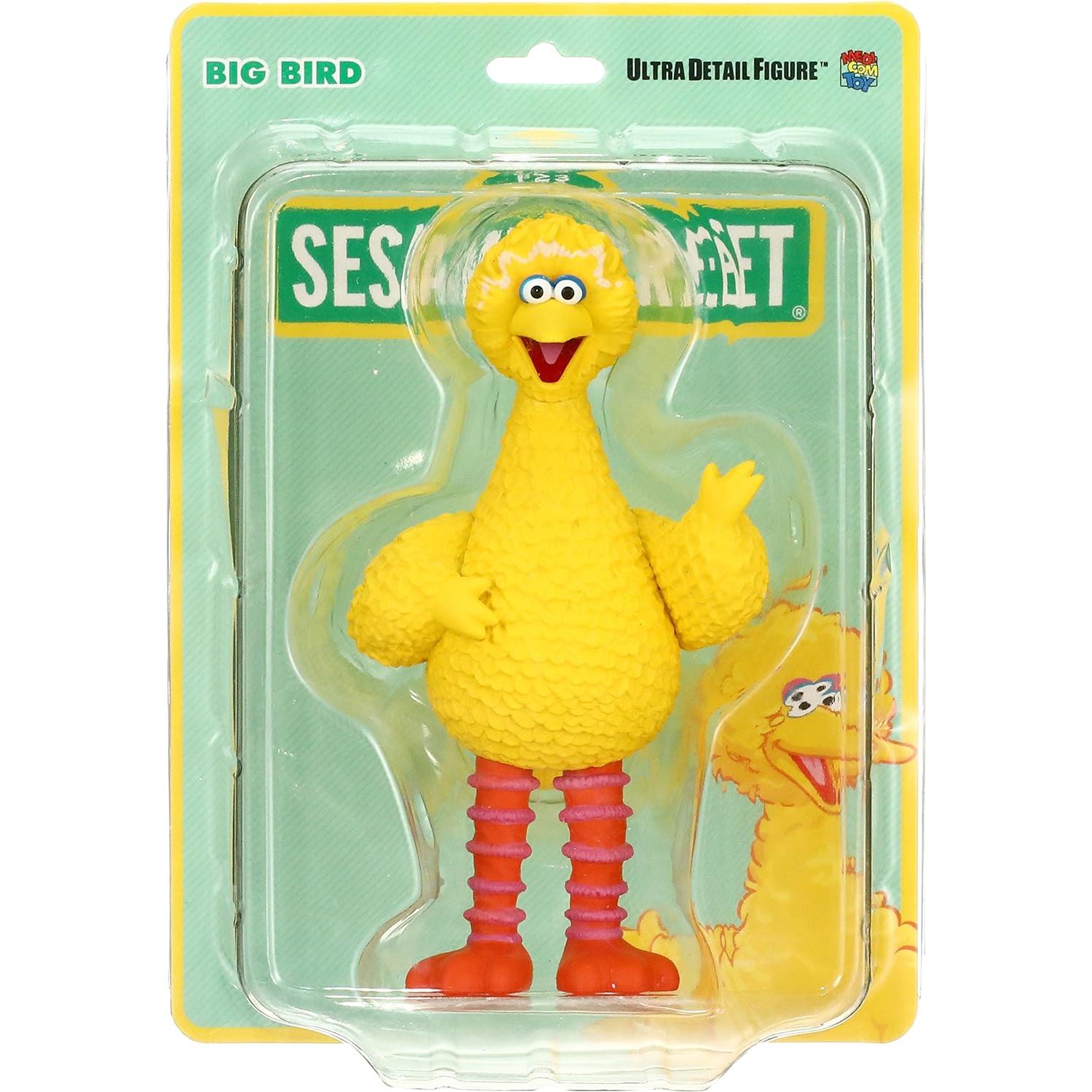 Figura Ultra Detalle Big Bird Medicom 14 cm Plaza Sésamo