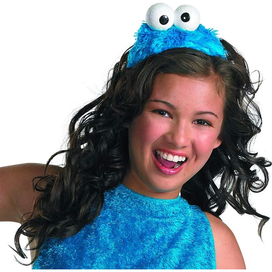 Diademas de Disfraz Oficial Plaza Sésamo - Cookie Monster, Elmo, Big Bird