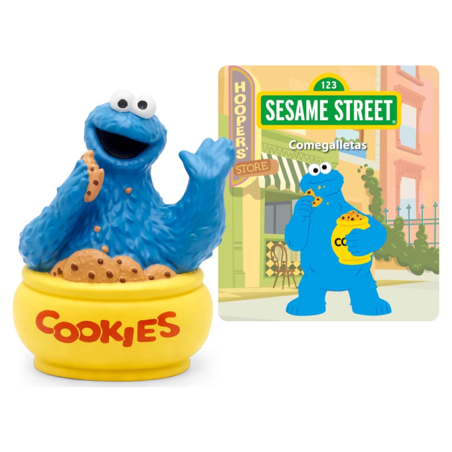 Figurita de Juguete Cookie Monster Tonies - 15 Canciones en Español