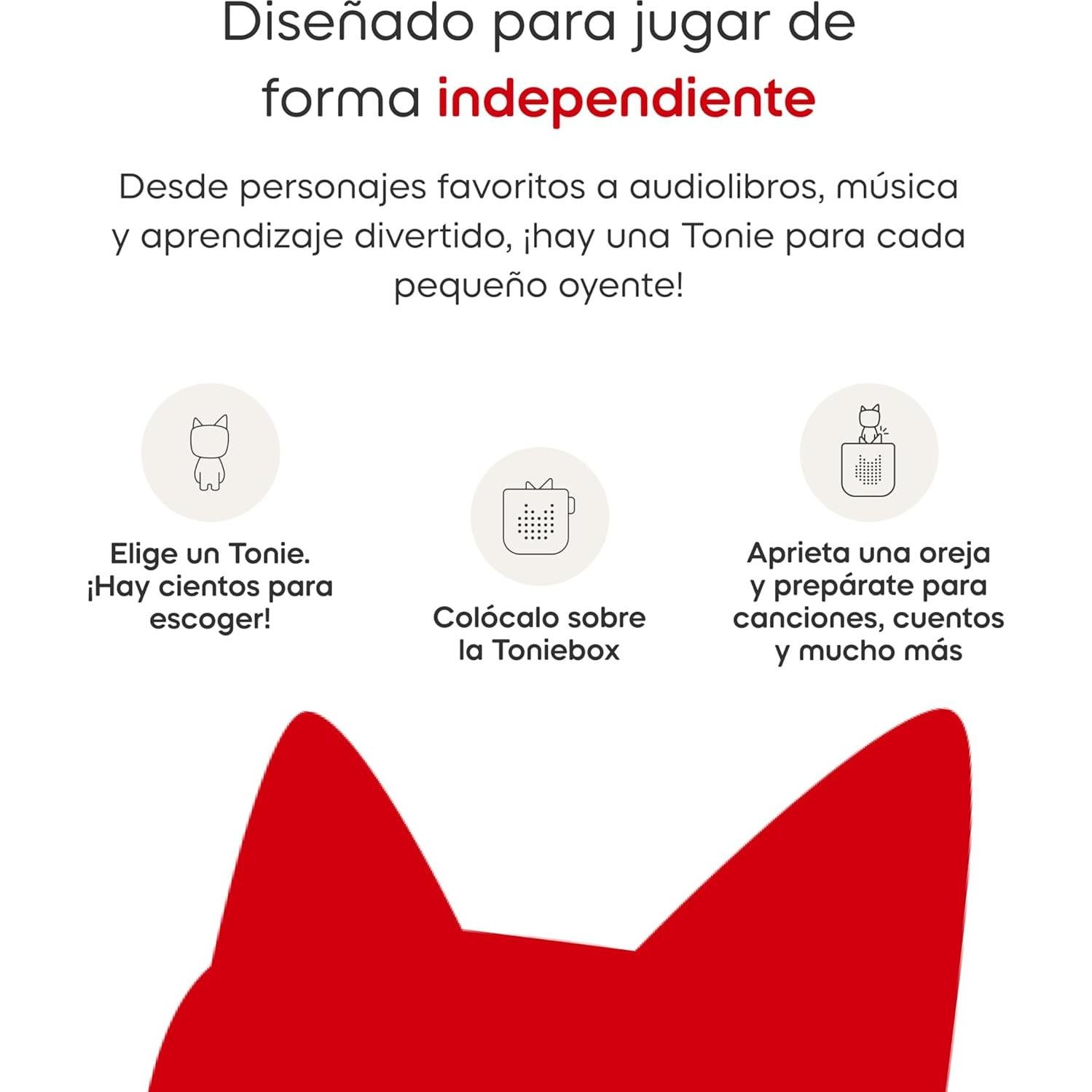 Figurita de Juguete Cookie Monster Tonies - 15 Canciones en Español