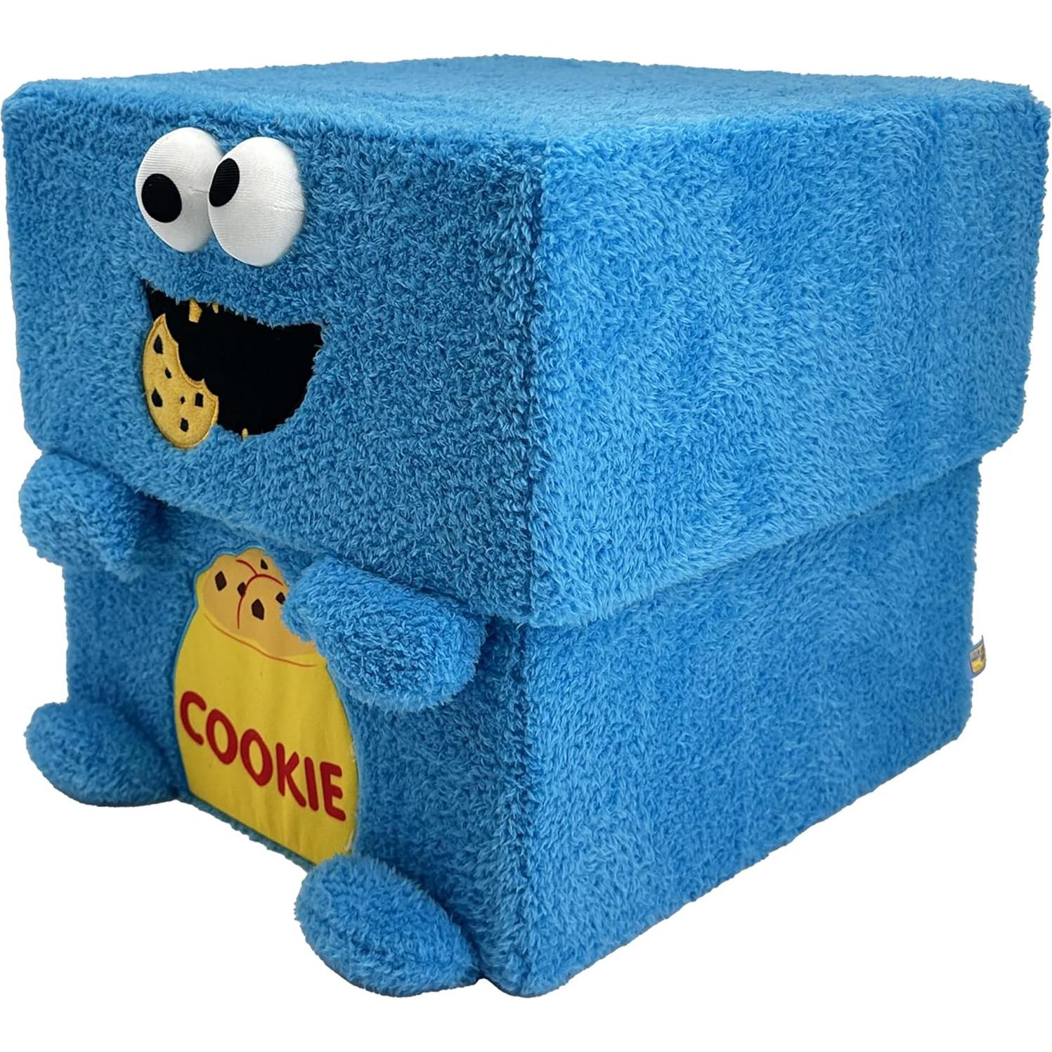 Contenedor de Almacenamiento Happy Nappers 36x35cm Monstruo de las Galletas