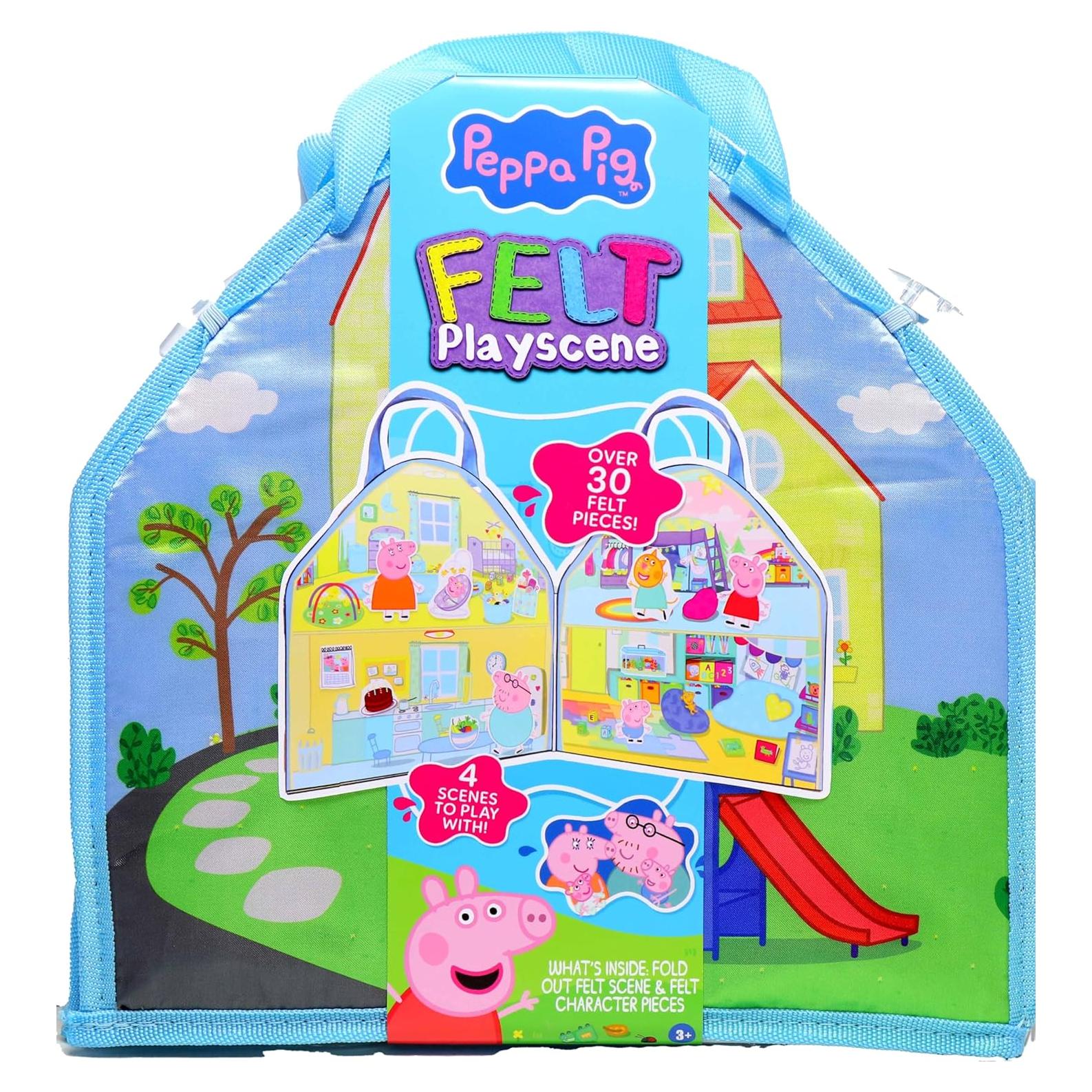 Escena de Juguete de Fieltro Peppa Pig Tara Toy 30 Piezas