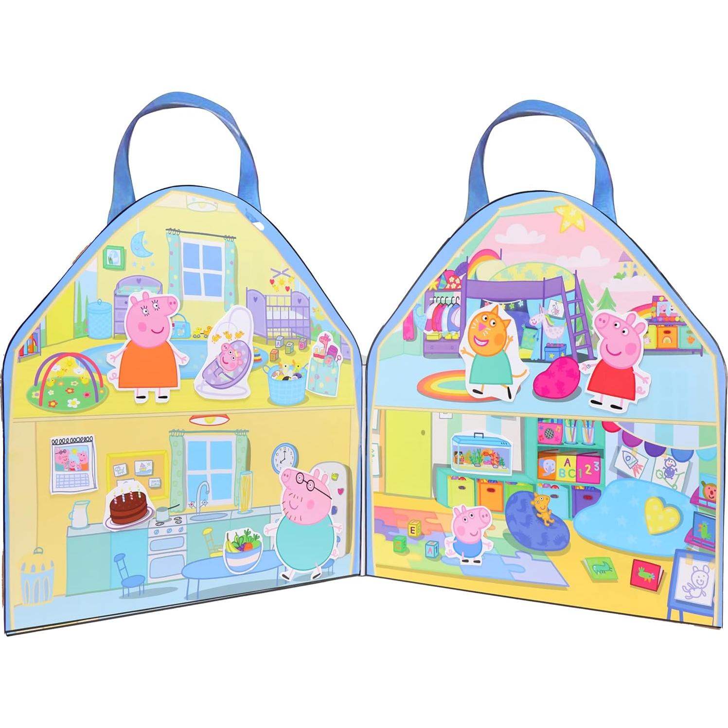 Escena de Juguete de Fieltro Peppa Pig Tara Toy 30 Piezas