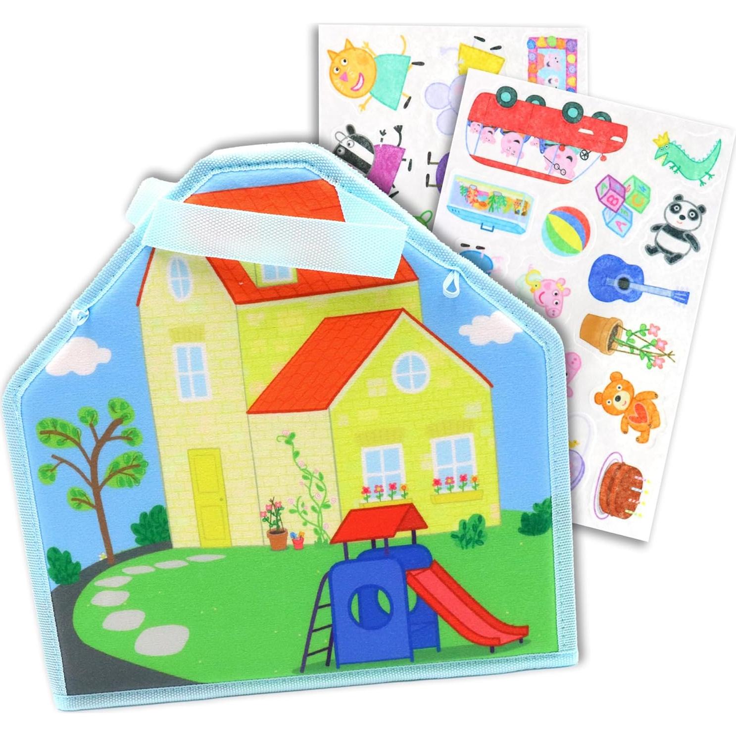 Escena de Juguete de Fieltro Peppa Pig Tara Toy 30 Piezas