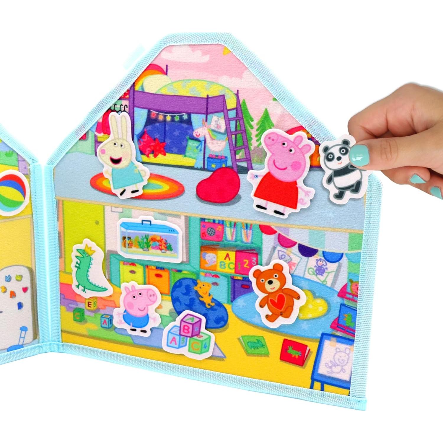 Escena de Juguete de Fieltro Peppa Pig Tara Toy 30 Piezas