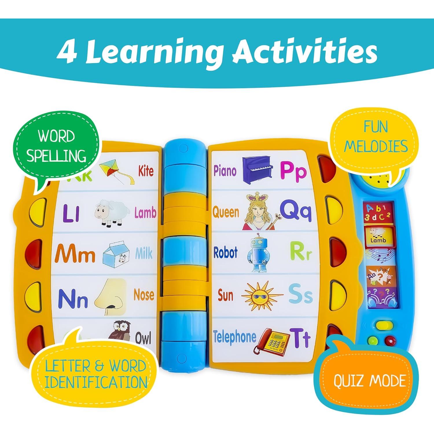 Libro Sonoro de Actividades Hablante Boxiki 0.55 kg 2+ años