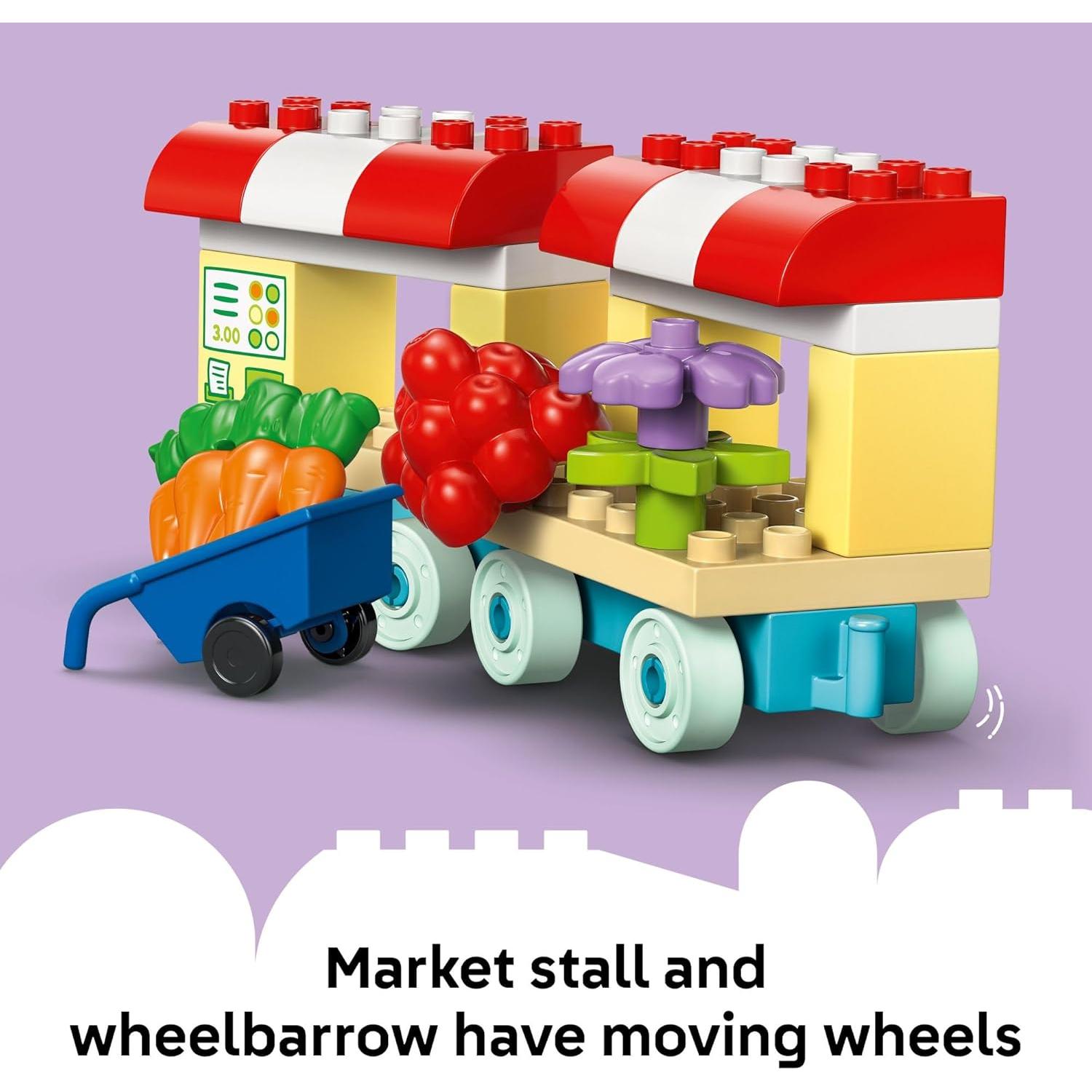 LEGO DUPLO Jardín y Invernadero Peppa Pig 10461 - Juguete 2+