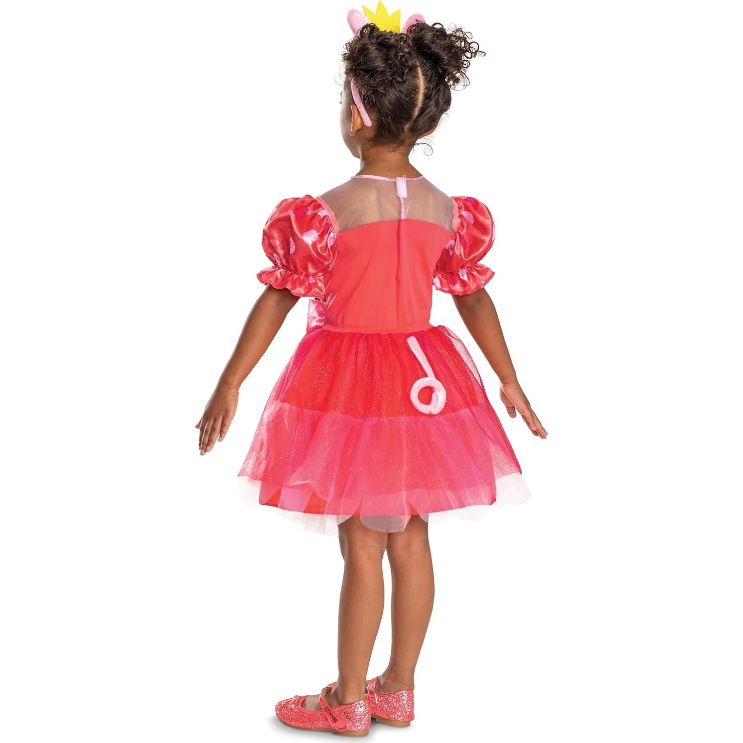 Disfraz oficial Peppa Pig para niñas - 20 aniversario, S