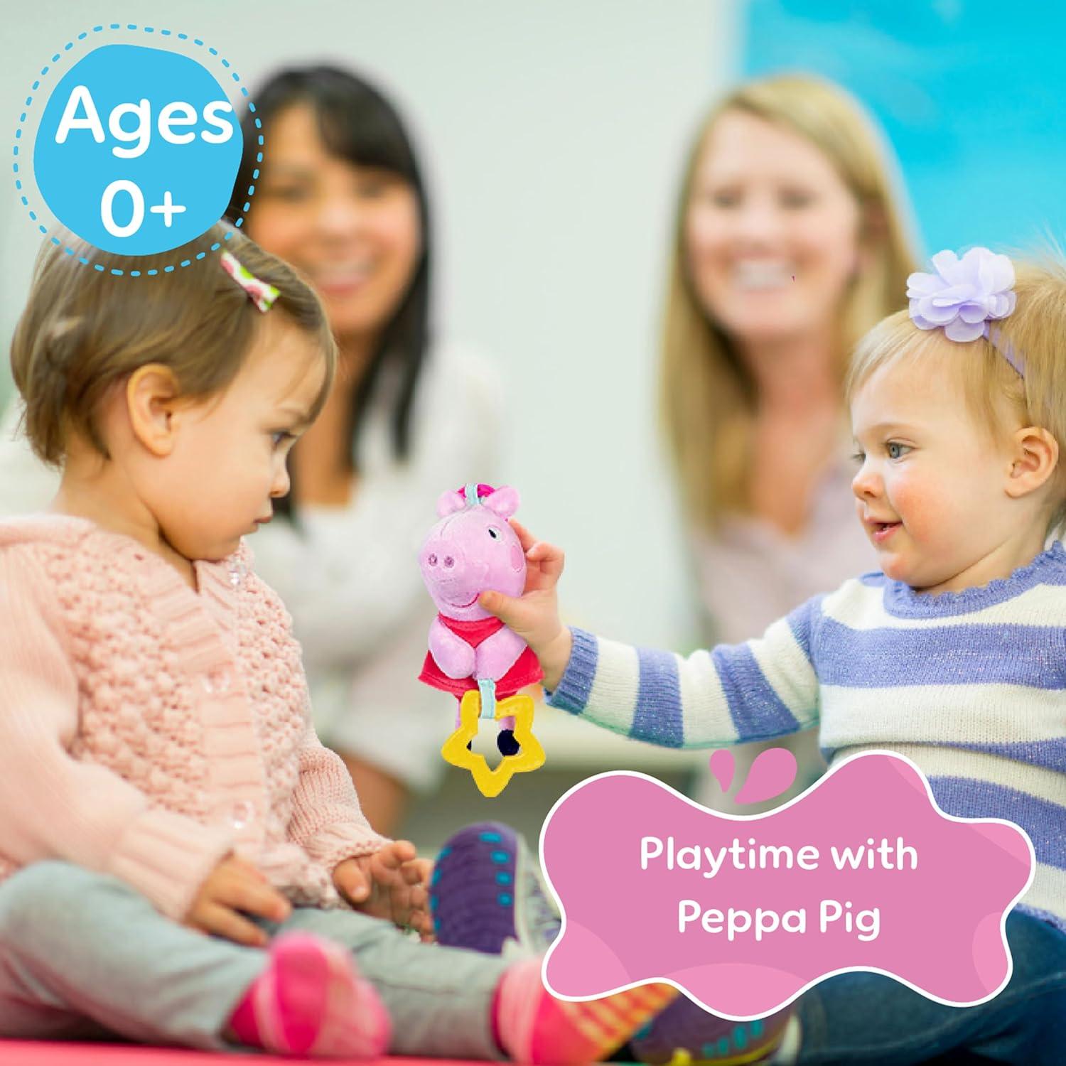 Juguete de Actividad Peppa Pig 3D - Mordedor y Sonajero 23 cm