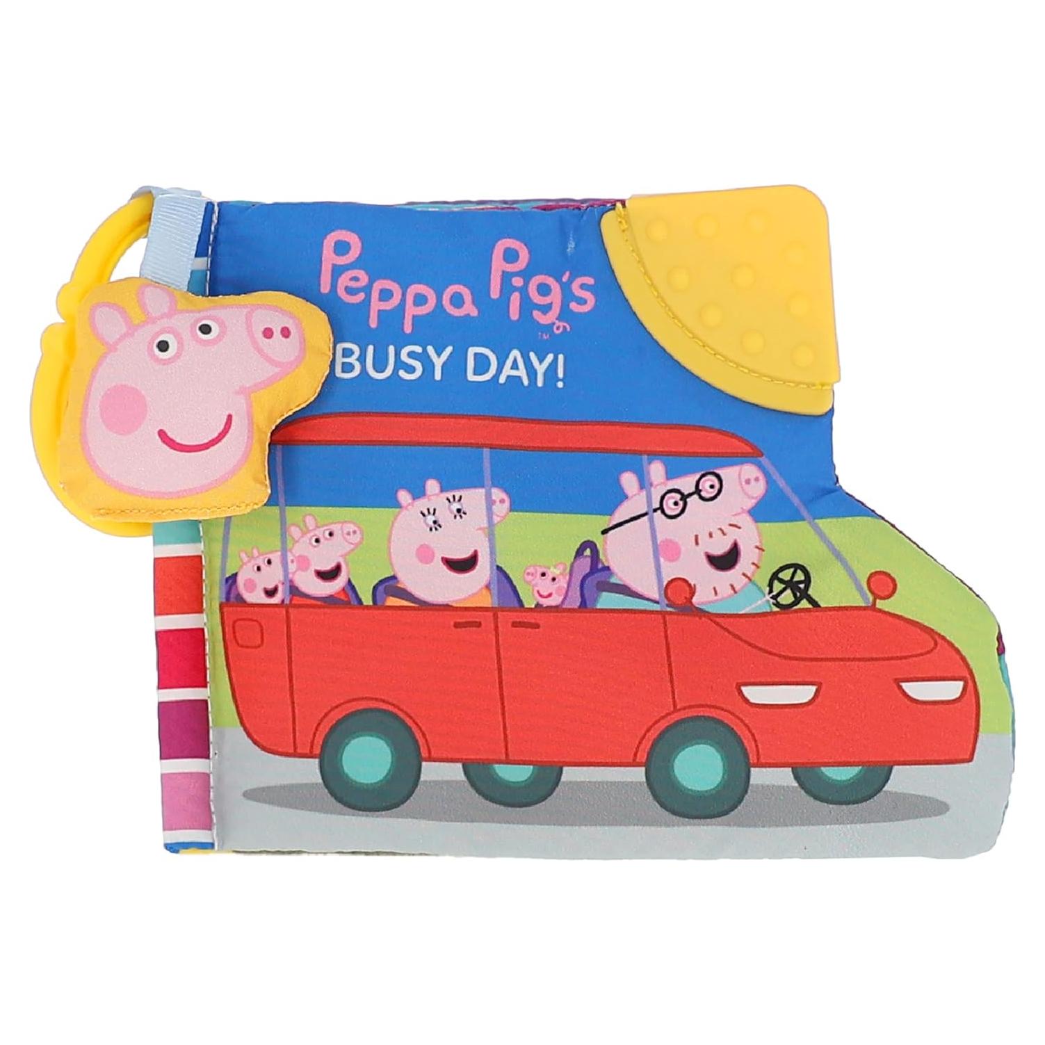 Libro Suave Peppa Pig Kids Preferred 16.5x12.7cm para Bebés