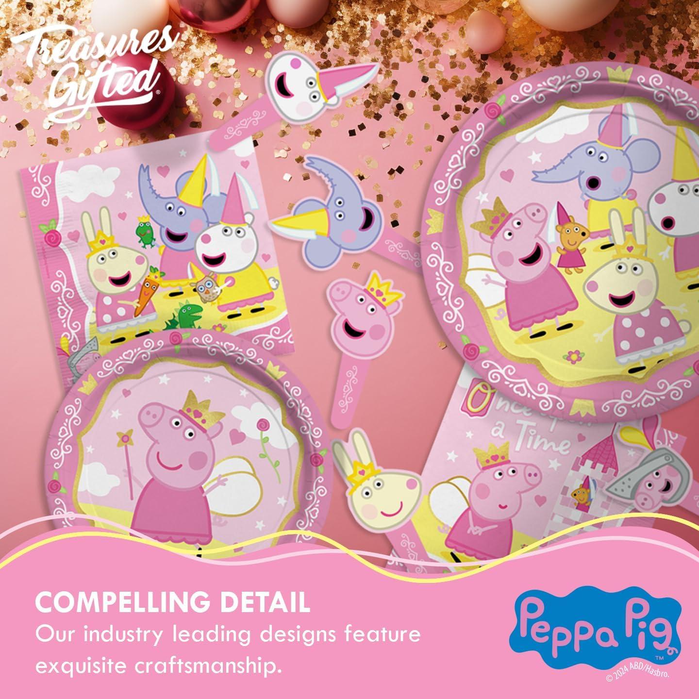 Decoraciones de Cumpleaños Peppa Pig - 24 Adornos y Fundas