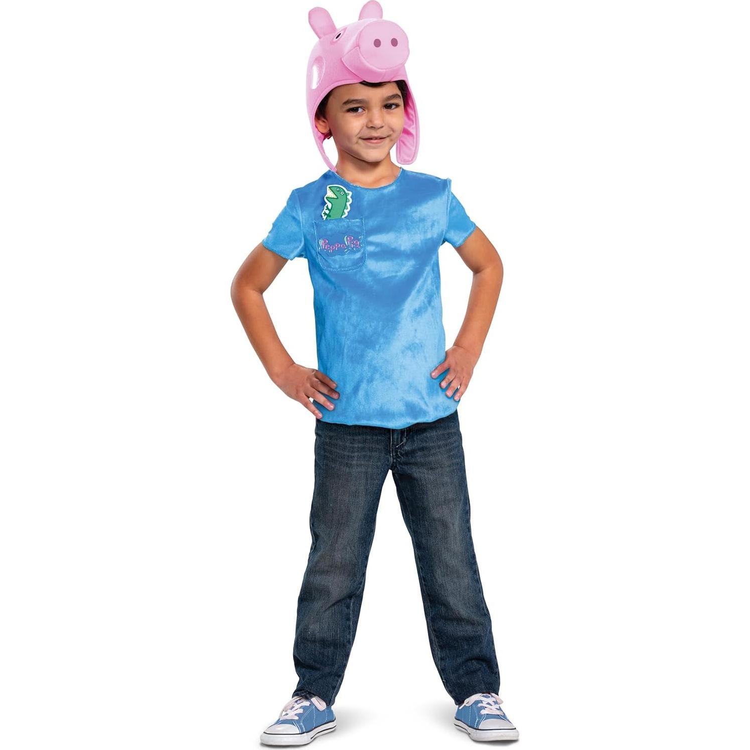 Disfraz de George Pig para Niños - Disguise - Mediano