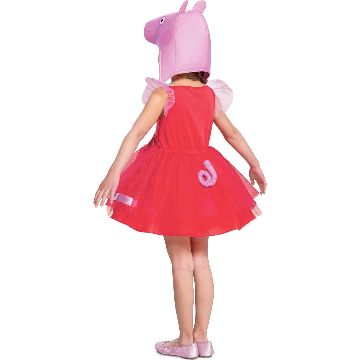 Disfraz Tutu Peppa Pig Niñas S (2T) con Diadema