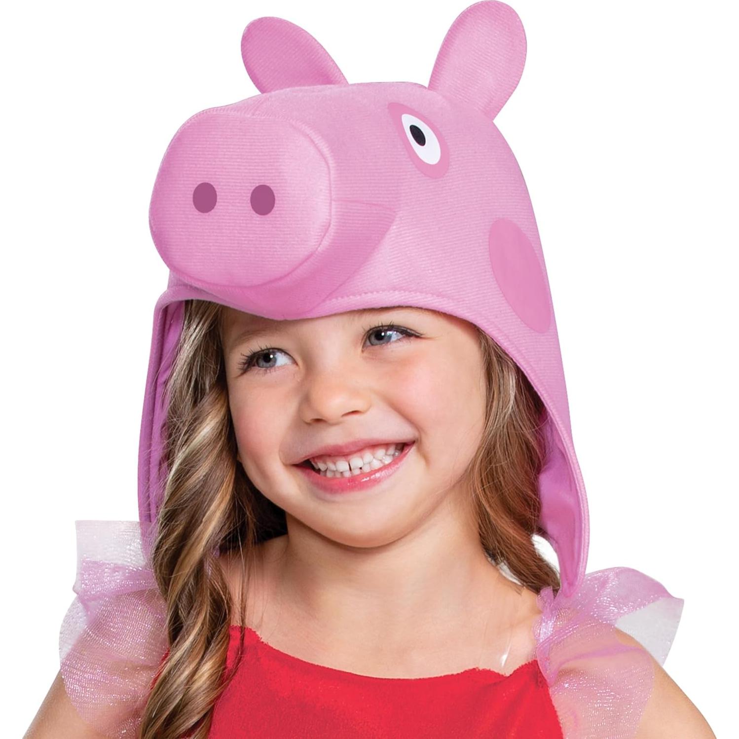 Disfraz Tutu Peppa Pig Niñas S (2T) con Diadema