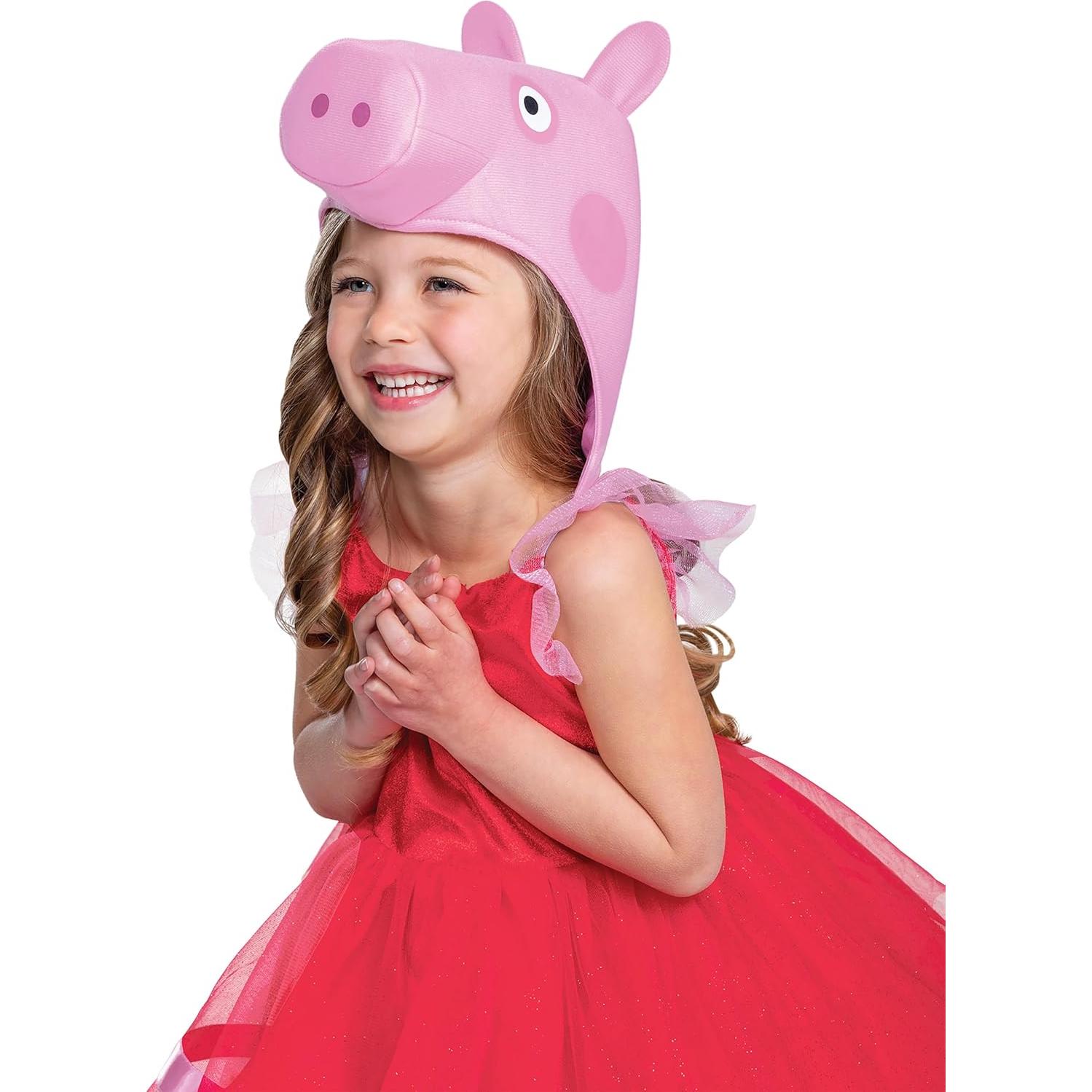 Disfraz Tutu Peppa Pig Niñas S (2T) con Diadema