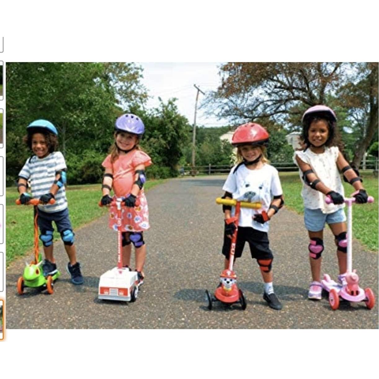 Scooter 3 Ruedas Peppa Pig para Niños 6-12 Años