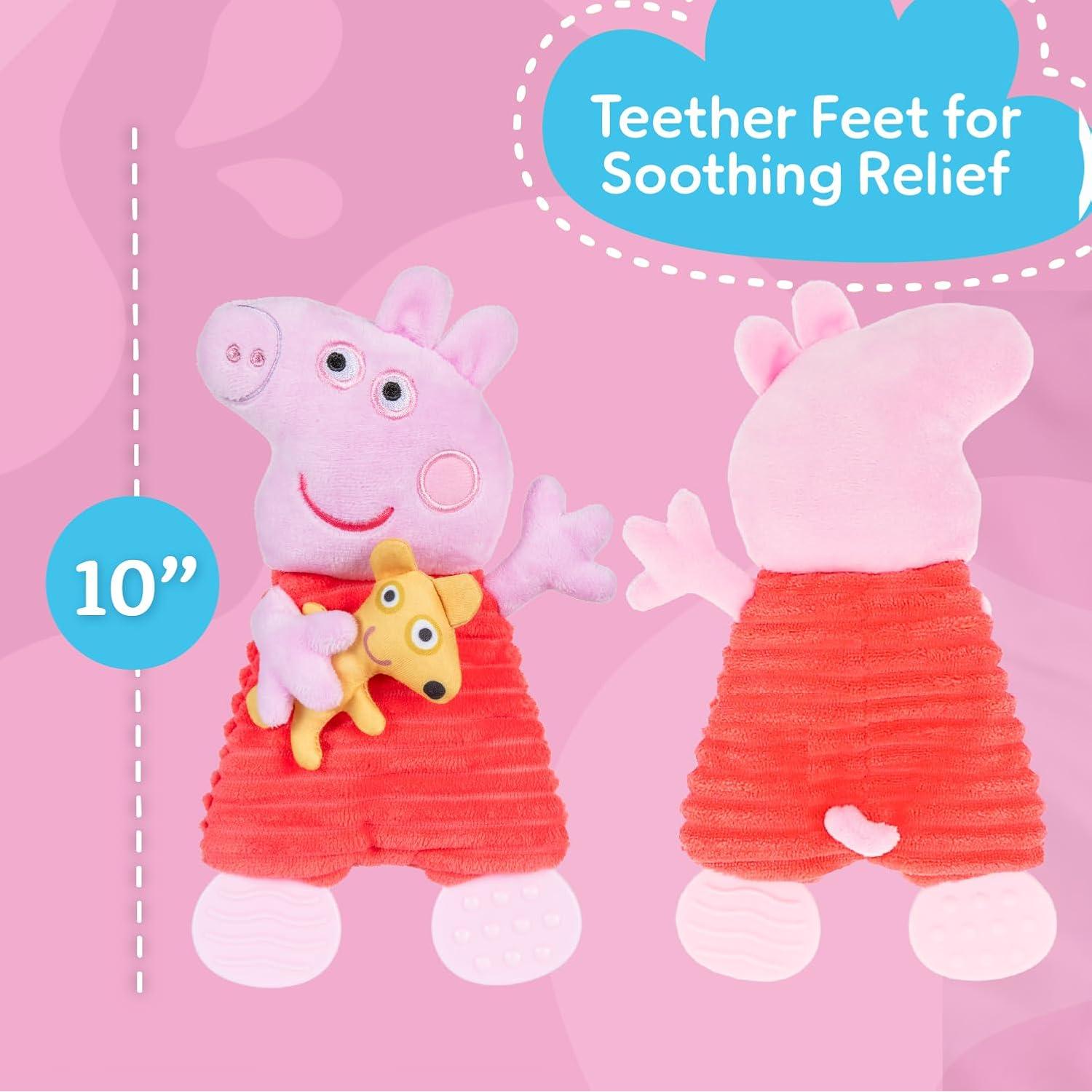 Manta de Dientes Peppa Pig Kids Preferred 24.1 cm Texturizada