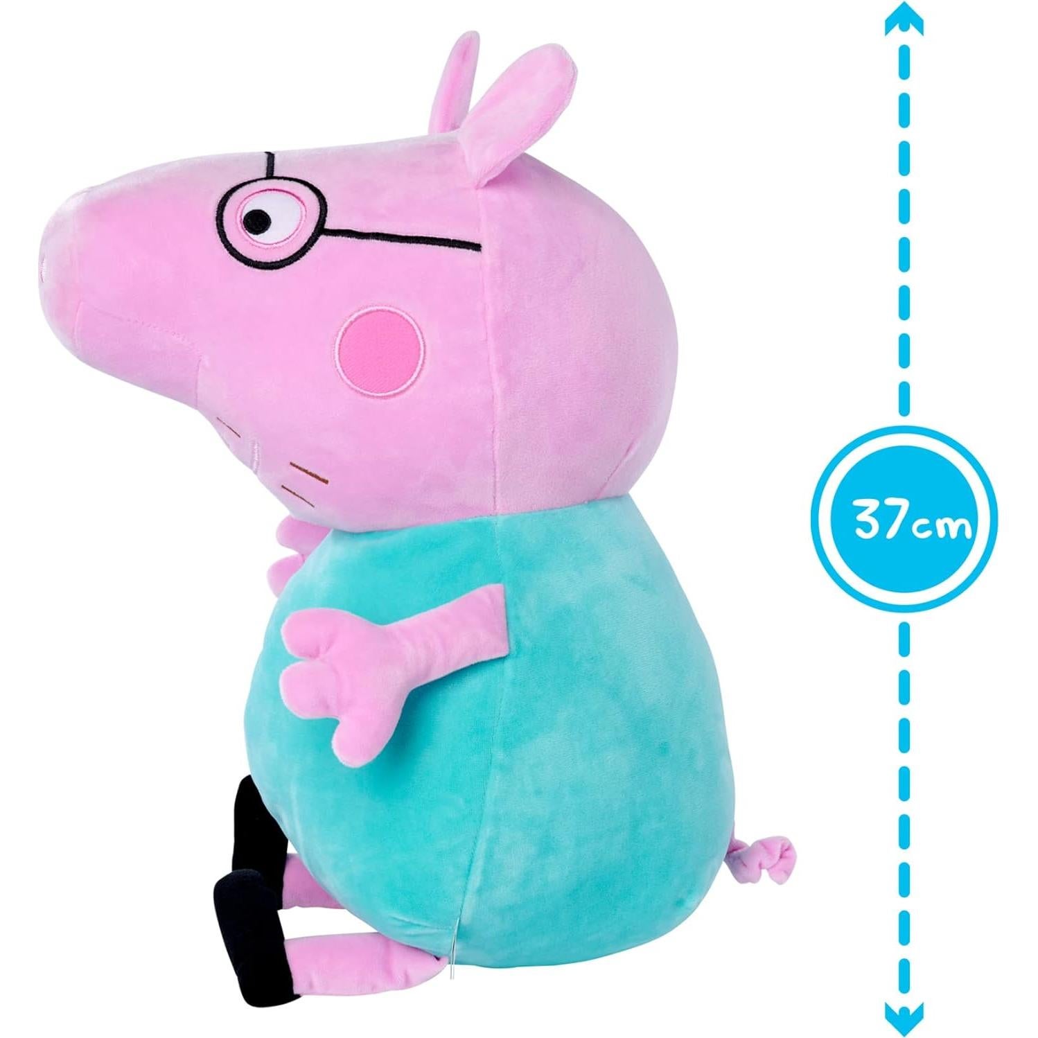 Peluche Peppa Pig Papa Pig Simba 37 cm para Bebés