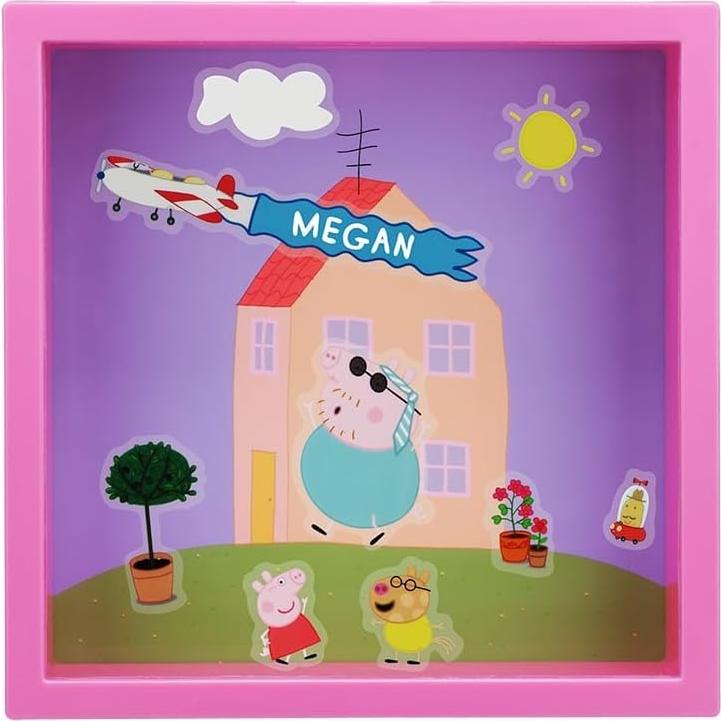 Caja de Ahorros Peppa Pig 18cm con Stickers - Paladone