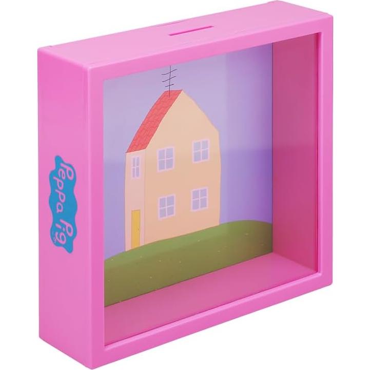 Caja de Ahorros Peppa Pig 18cm con Stickers - Paladone