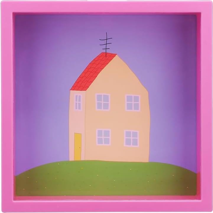 Caja de Ahorros Peppa Pig 18cm con Stickers - Paladone