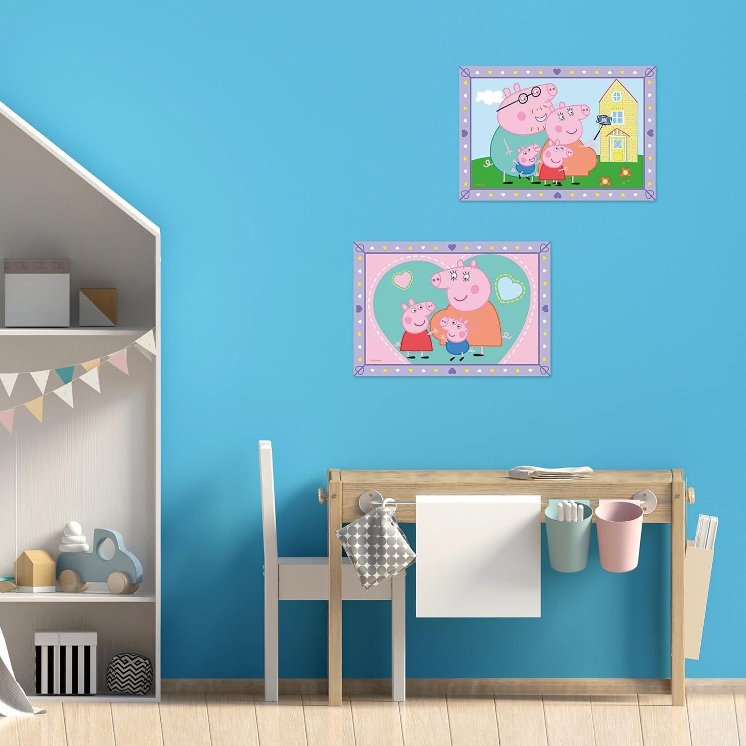 Kit de Pintura por Números Ravensburger Peppa Pig 33.5x23.1cm