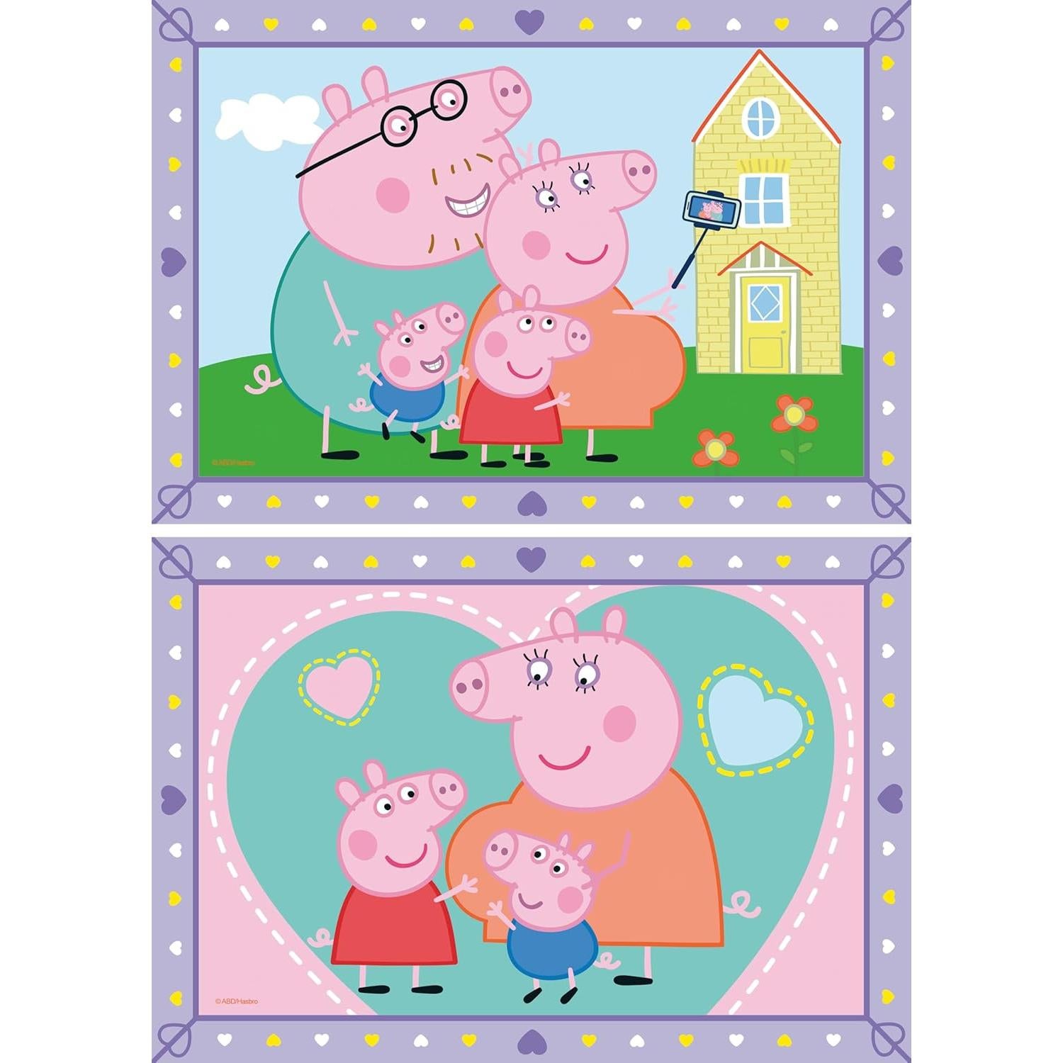 Kit de Pintura por Números Ravensburger Peppa Pig 33.5x23.1cm