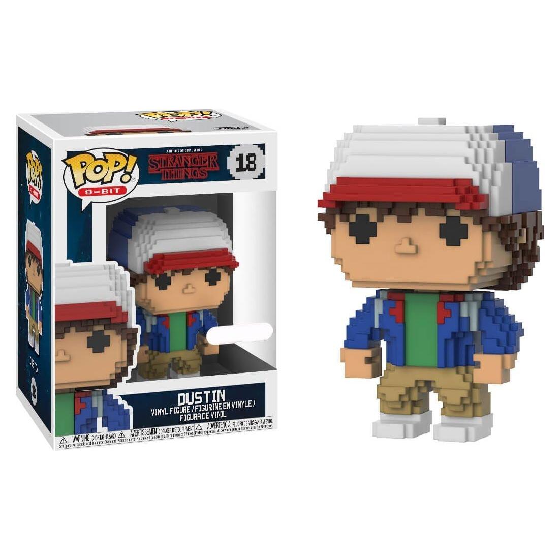 Figura Coleccionable Funko 8-Bit Stranger Things Dustin 9.5 cm
