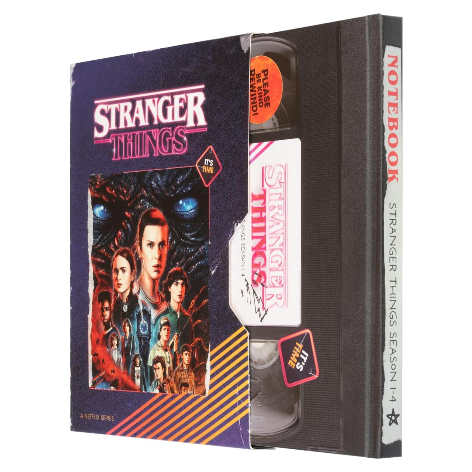 Cuaderno A5 Stranger Things Grupo Erik | Encuadernación Dura | 192 Páginas con Puntos