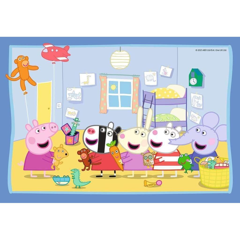 Puzzle Ravensburger Peppa Pig 2 x 12 Piezas 26 x 18 cm