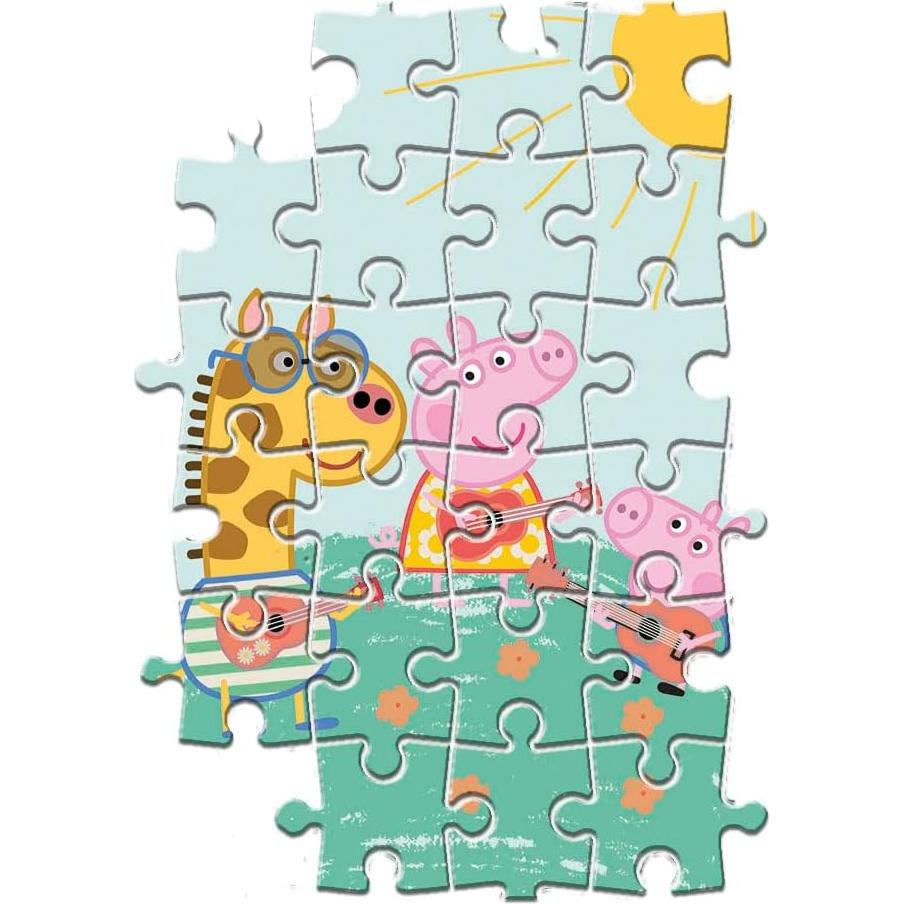 Puzzle Infantil Clementoni Peppa Pig 2 x 20 Piezas 27x19cm