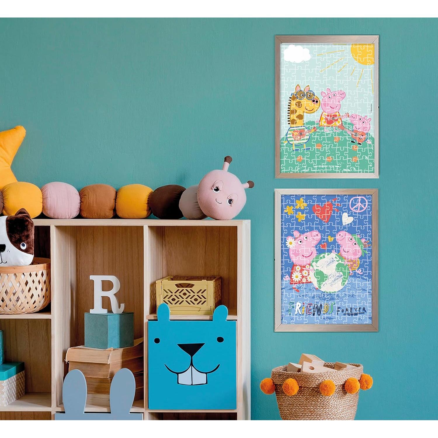 Puzzle Infantil Clementoni Peppa Pig 2 x 20 Piezas 27x19cm