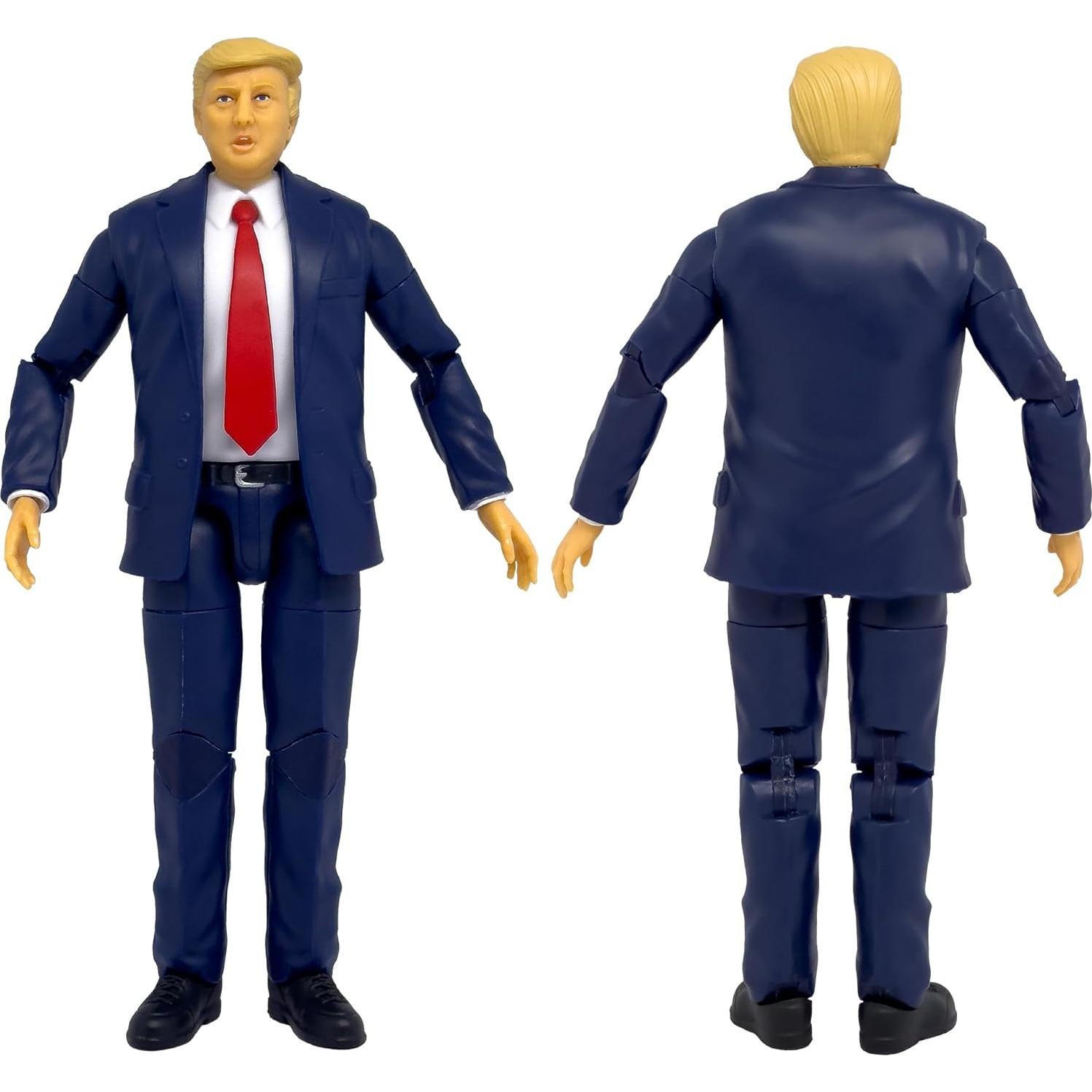 Figura Presidente Trump Articulada Deluxe con Podio - Figures Toy