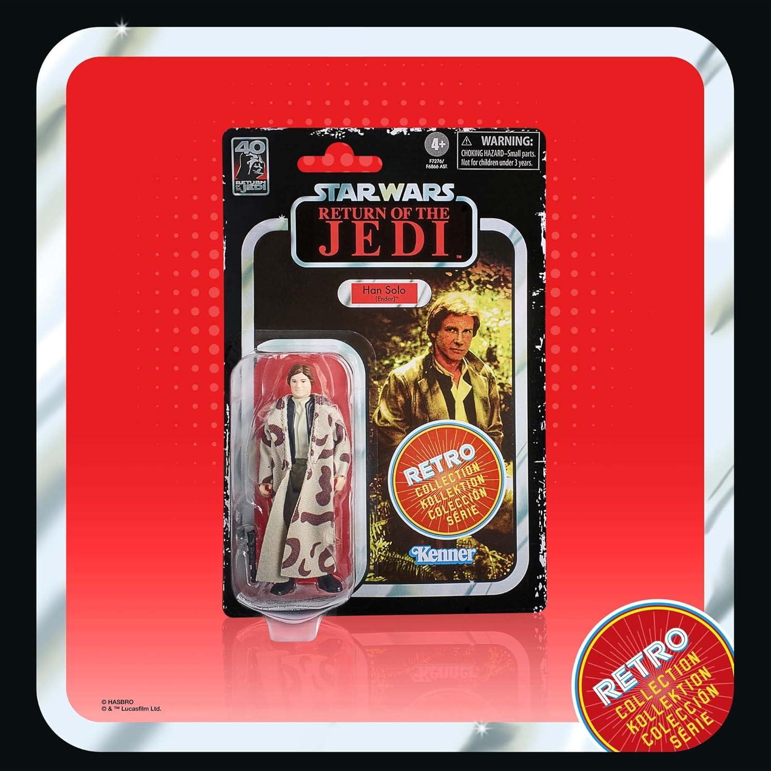 Figura de Acción Han Solo Endor 9.53 cm Hasbro Star Wars