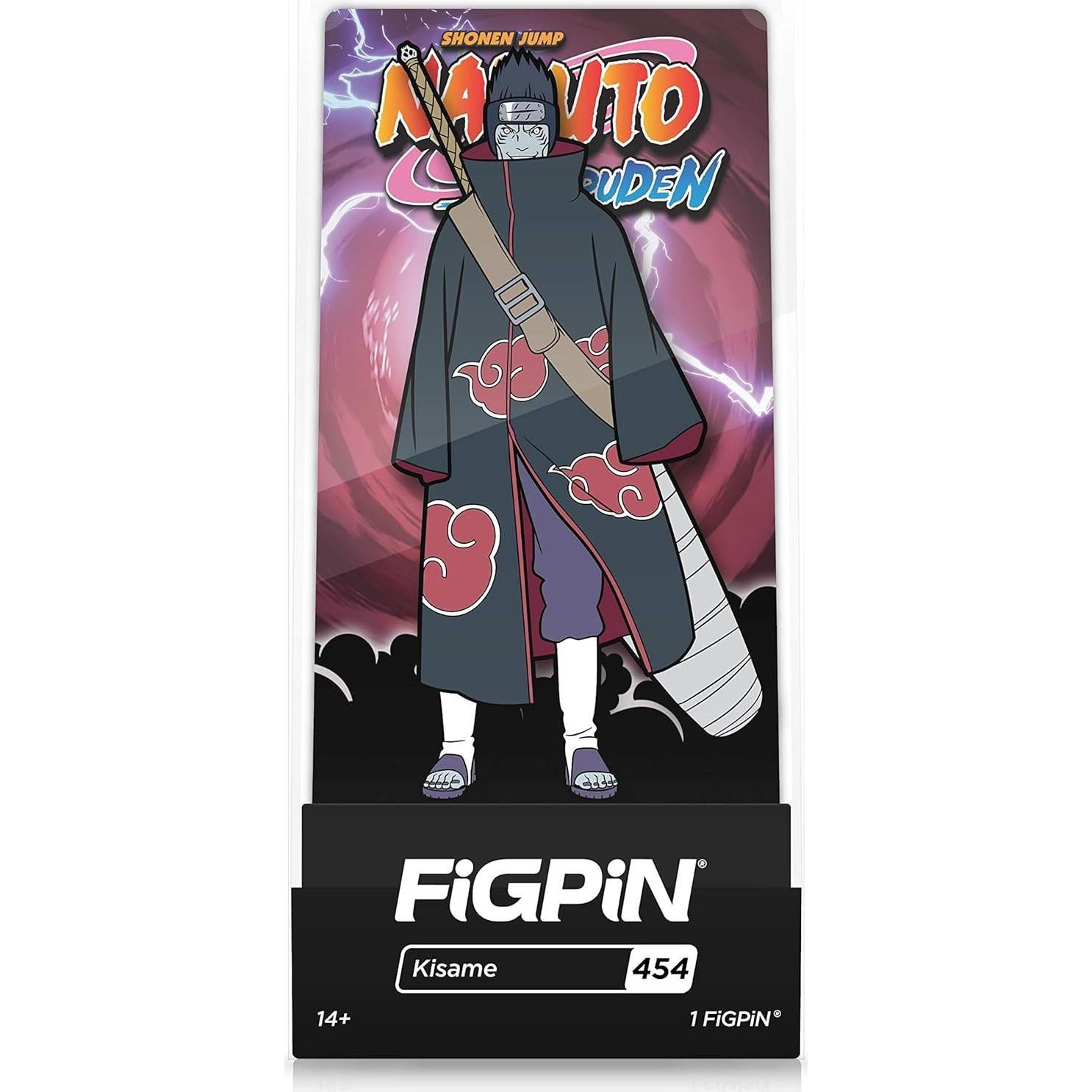FiGPiN Kisame Naruto Shippuden #454 Pin Coleccionable