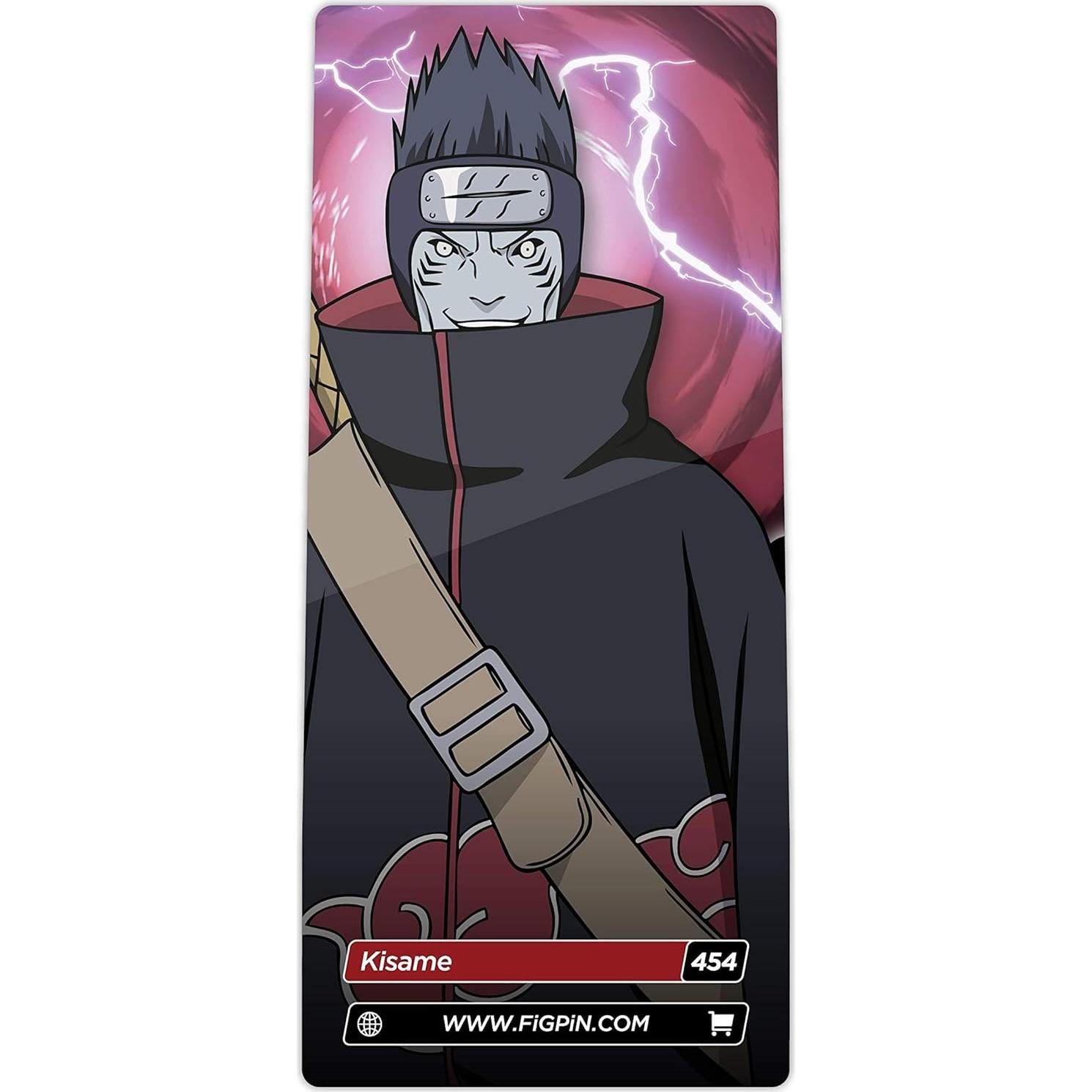 FiGPiN Kisame Naruto Shippuden #454 Pin Coleccionable