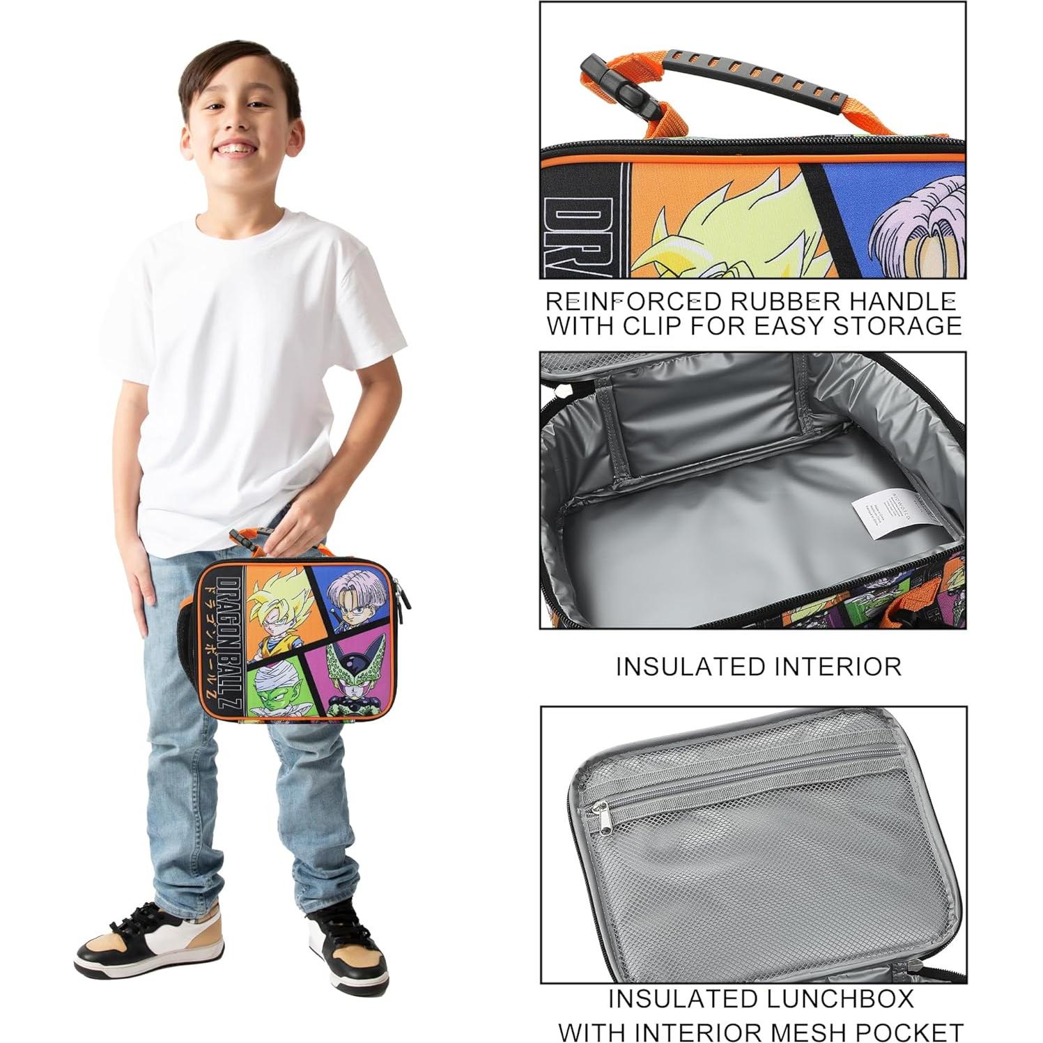 Caja de Almuerzo Aislada Bioworld Dragon Ball Z 25.9x20.3cm