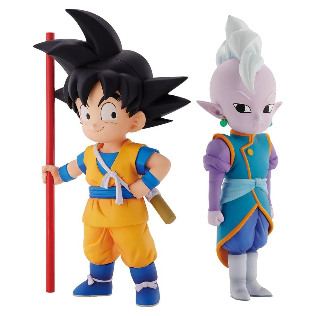 Figura Coleccionable Ichibansho Son Goku y Kai Mini Bandai