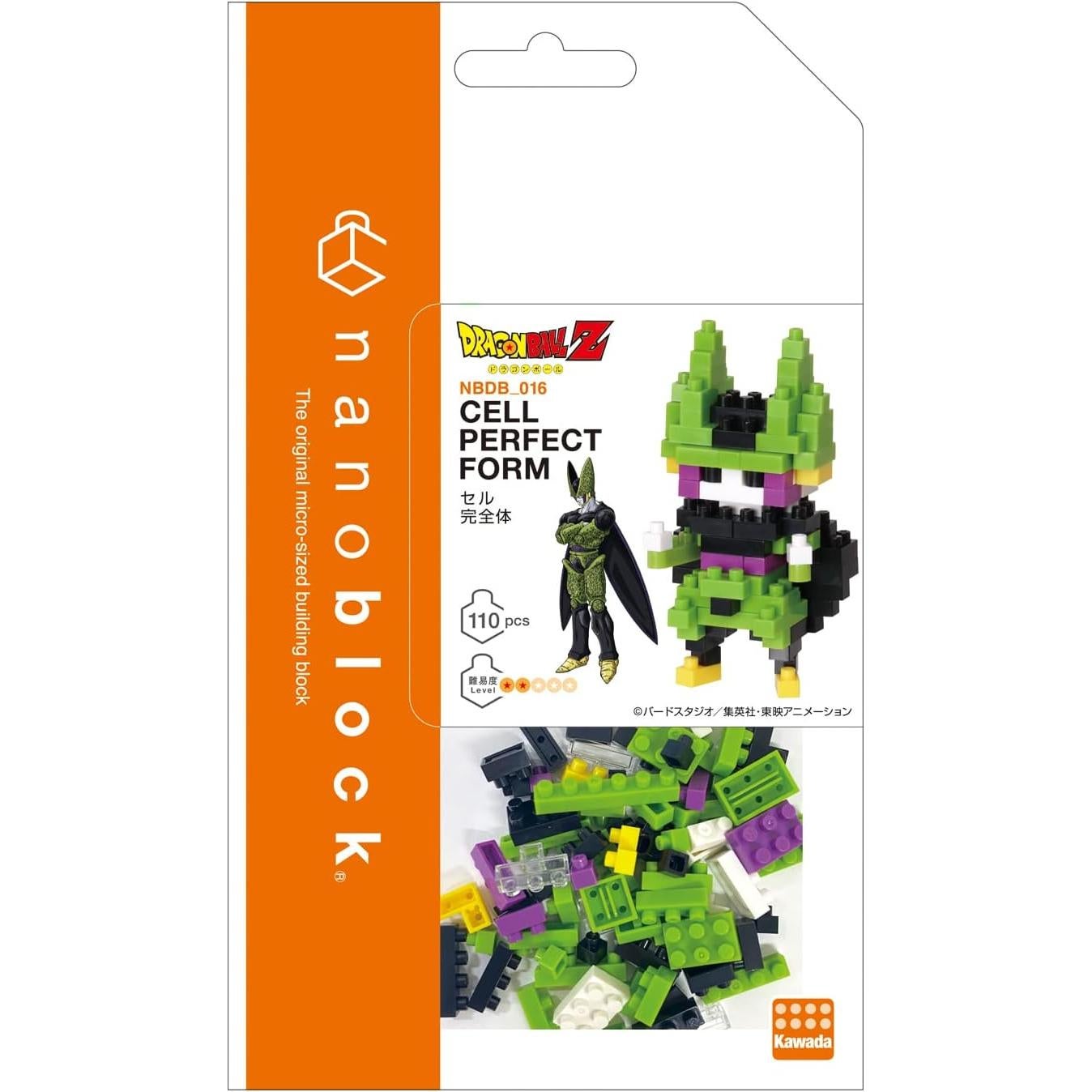 Nanoblock Kawada Dragon Ball Z Cell Cuerpo Completo 30g