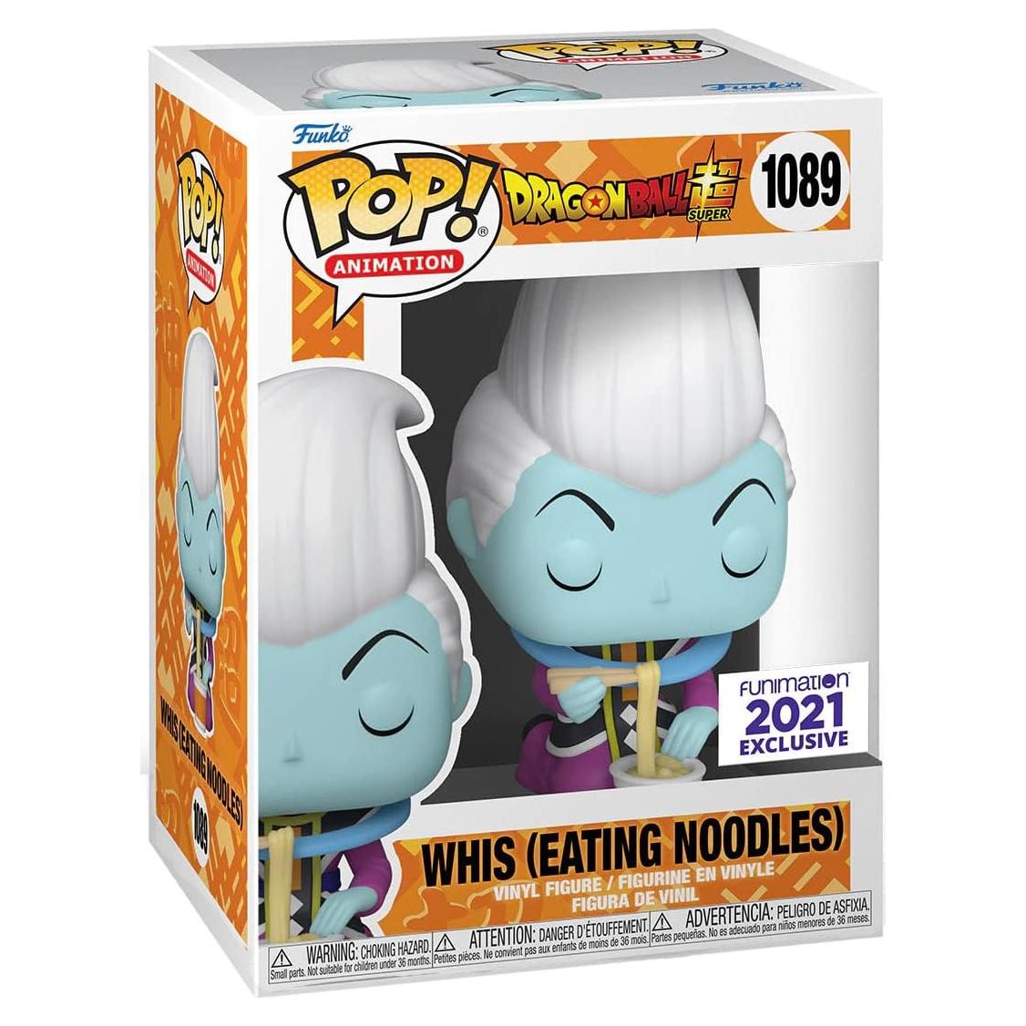 Figura Funko Pop! Dragon Ball Z Whis Comiendo Fideos 10.16 cm