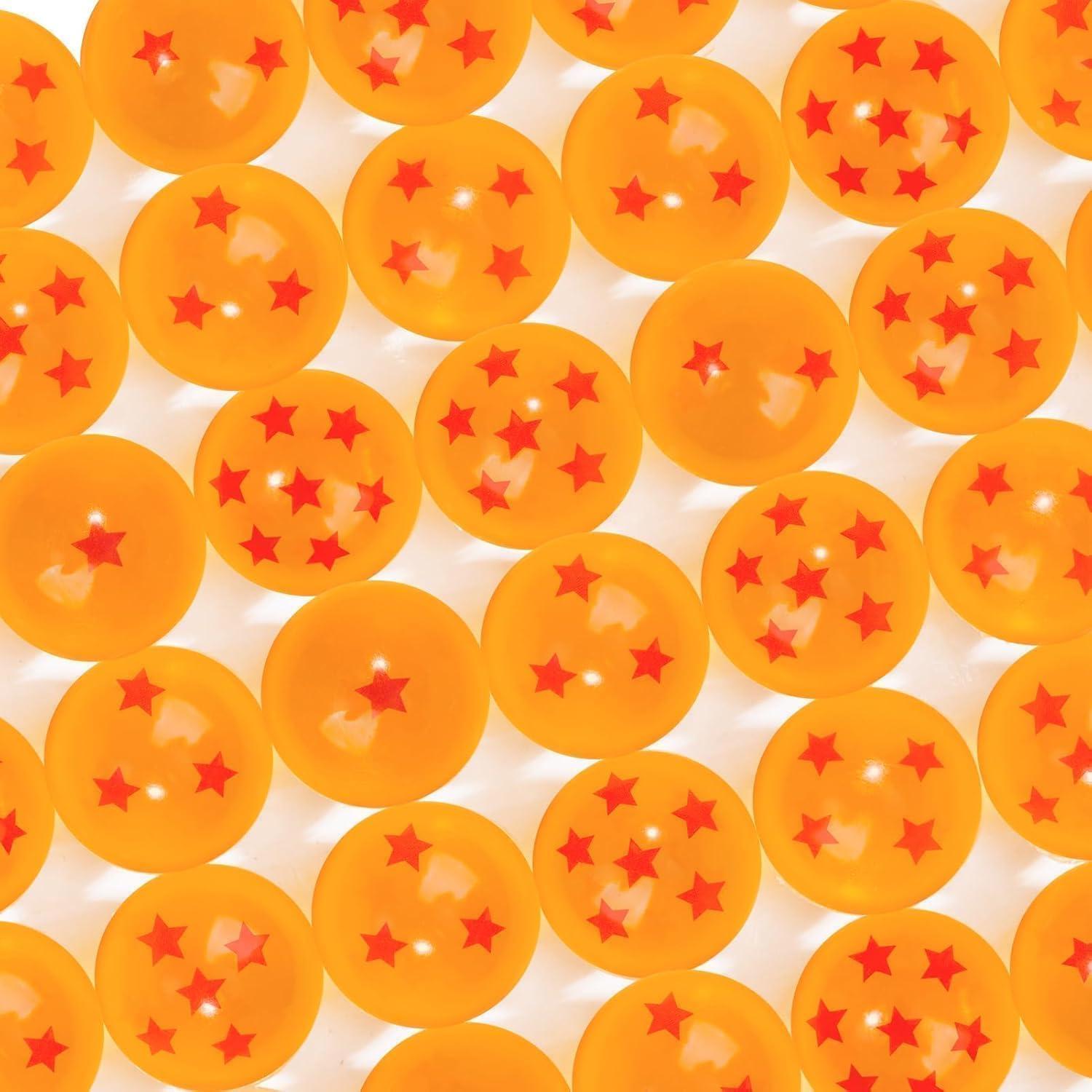 28 Pelotas Rebotadoras de Anime Baarnse 27mm Amarillo