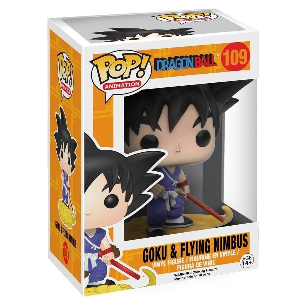 Figura de Vinilo Funko Pop Dragon Ball Z Goku y Nimbus 9.5 cm
