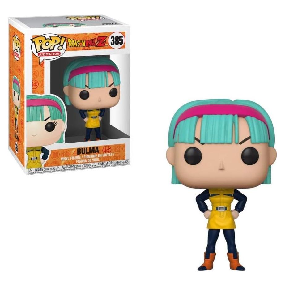 Figura Coleccionable Funko Pop Dragonball Z Bulma Amarillo 9.5 cm