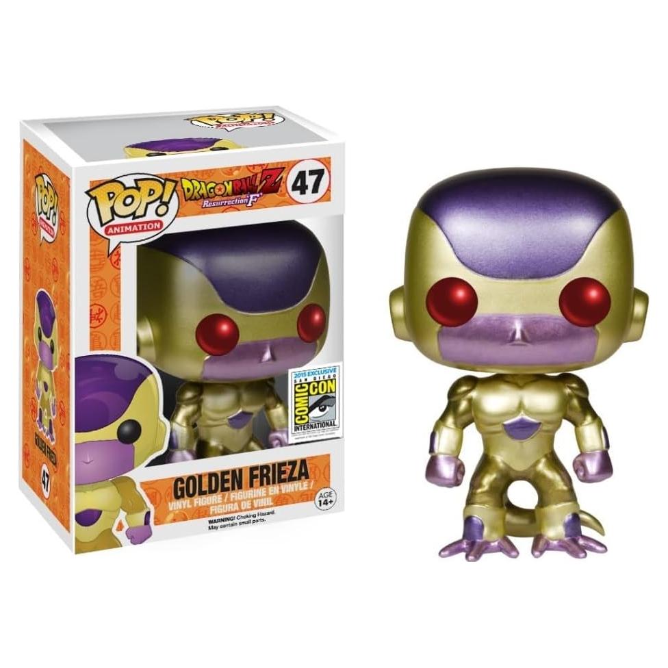 Figura de acción Funko Pop Frieza Dorado No. 47 18g