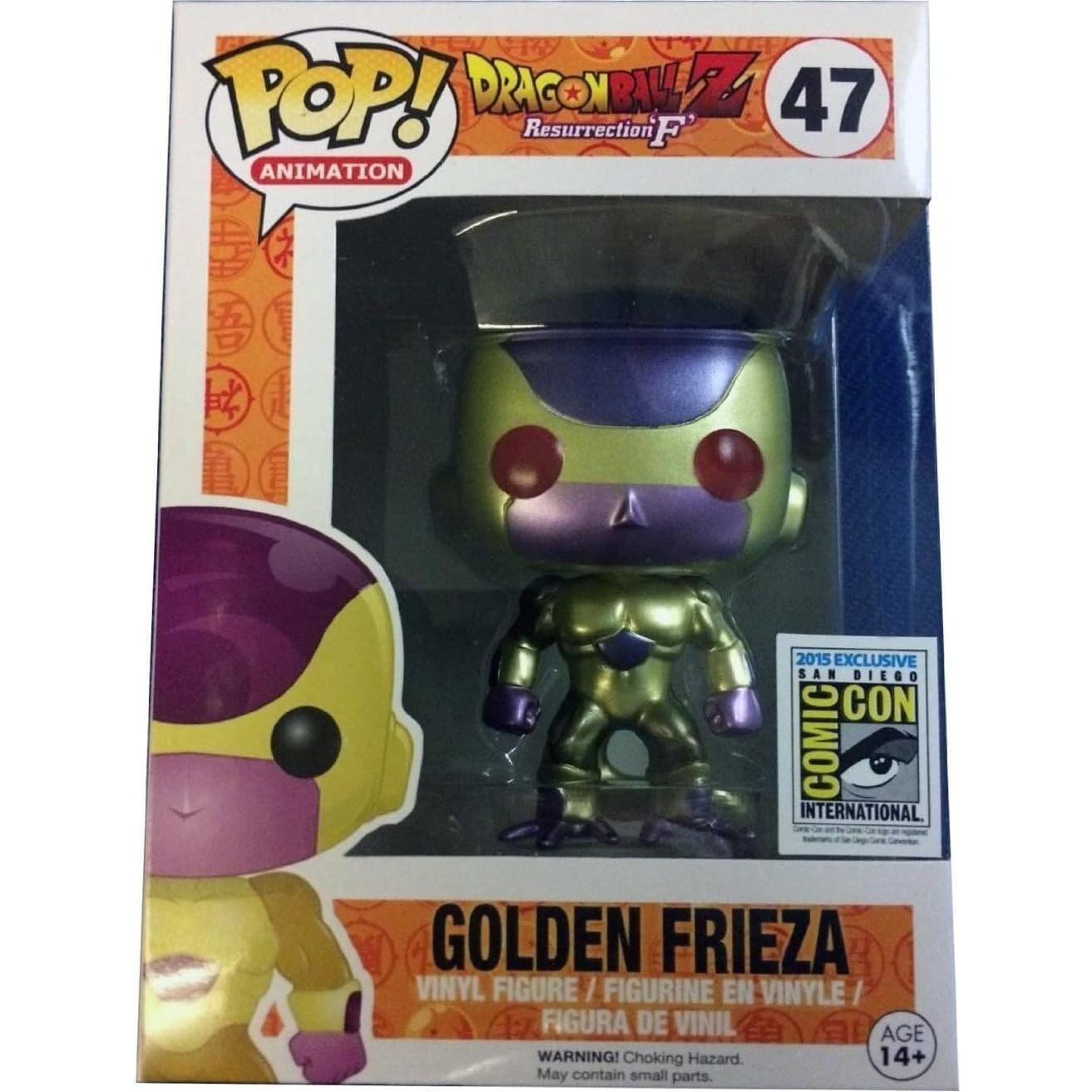 Figura de acción Funko Pop Frieza Dorado No. 47 18g