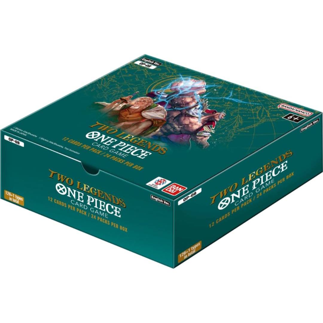 Exhibición de Juego de Cartas One Piece TCG Bandai OP-08