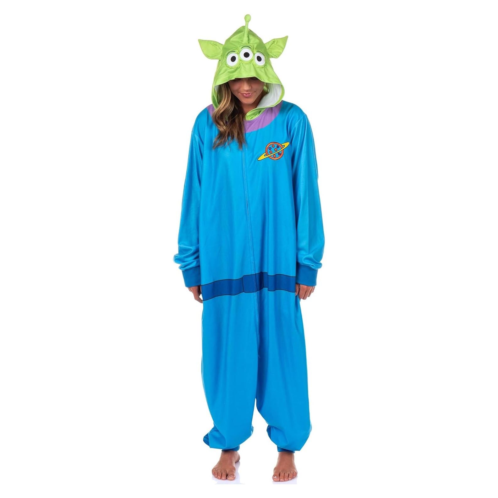 Disfraz Kigurumi Alien Toy Story Adulto 2X-3X Azul