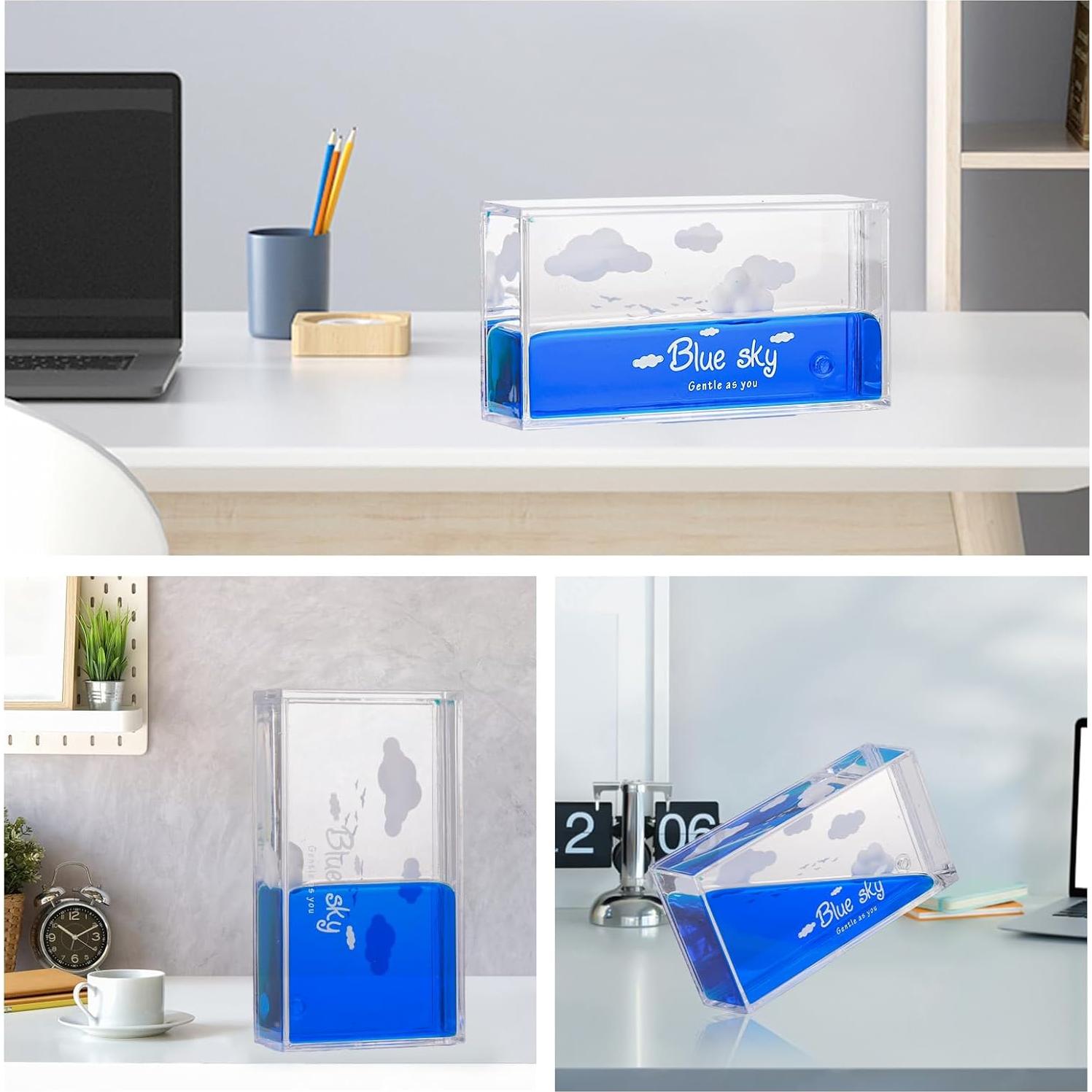 Adorno de escritorio barco insumergible Seaadan1985 azul